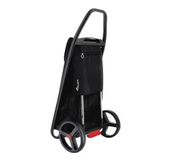 Poussette de marché 2 roues 53l noire Rolser COH014-1023 mf com 8 black tube polar tweed