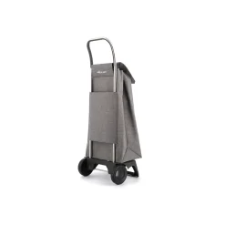 Poussette de marché 2 roues 40l gris Rolser JET038GRIS jet tweed joy