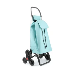 Poussette de marché 6 roues 43l bleu Rolser SAQ057 CELESTE ln saquet 6