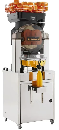 Presse Agrume Automatique sur meuble distributeur Fasttop - Zumoval