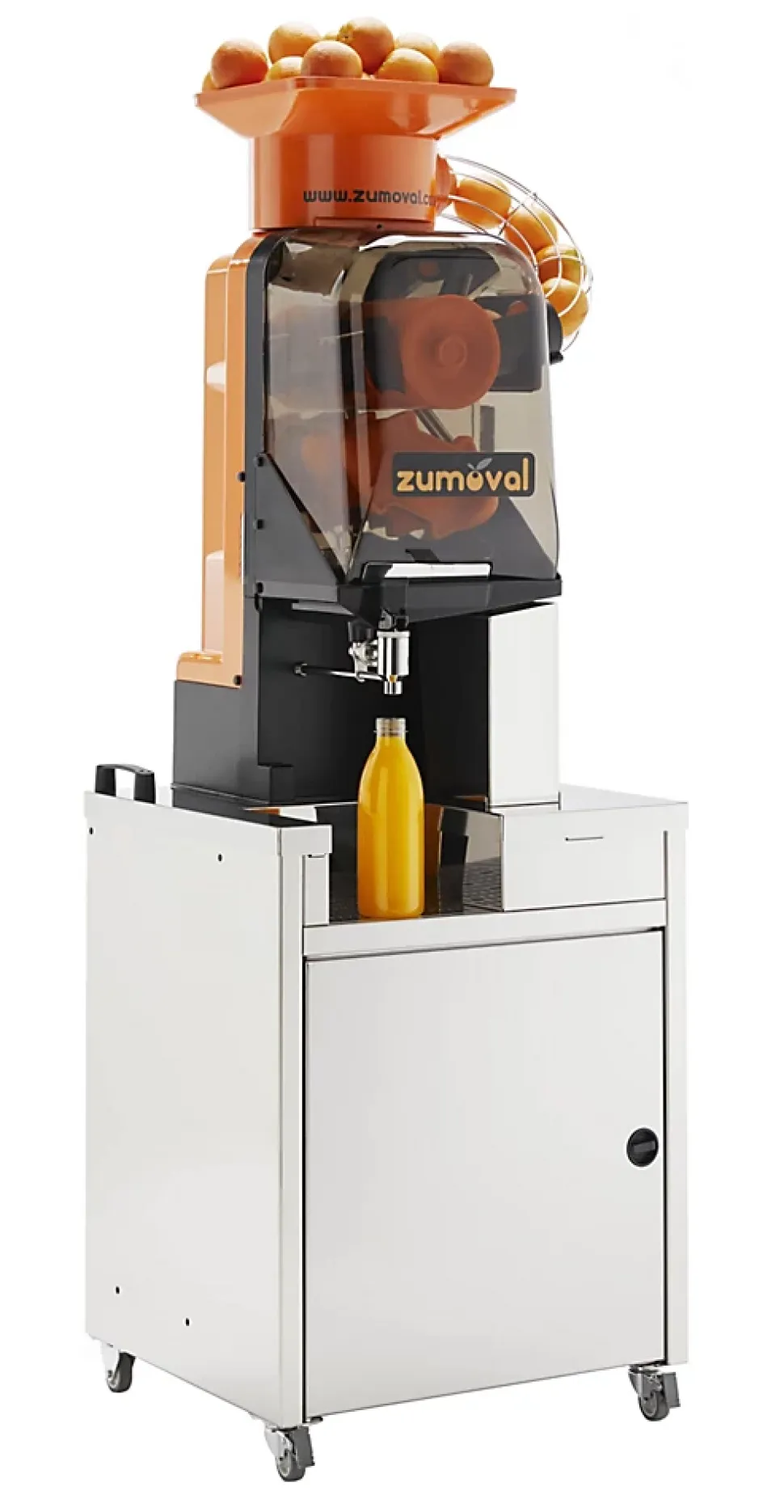 Presse Agrume Automatique sur Meuble Minimatic avec Robinet - Zumoval - Orange - l0.1- L0.1- P0.1- h0.1