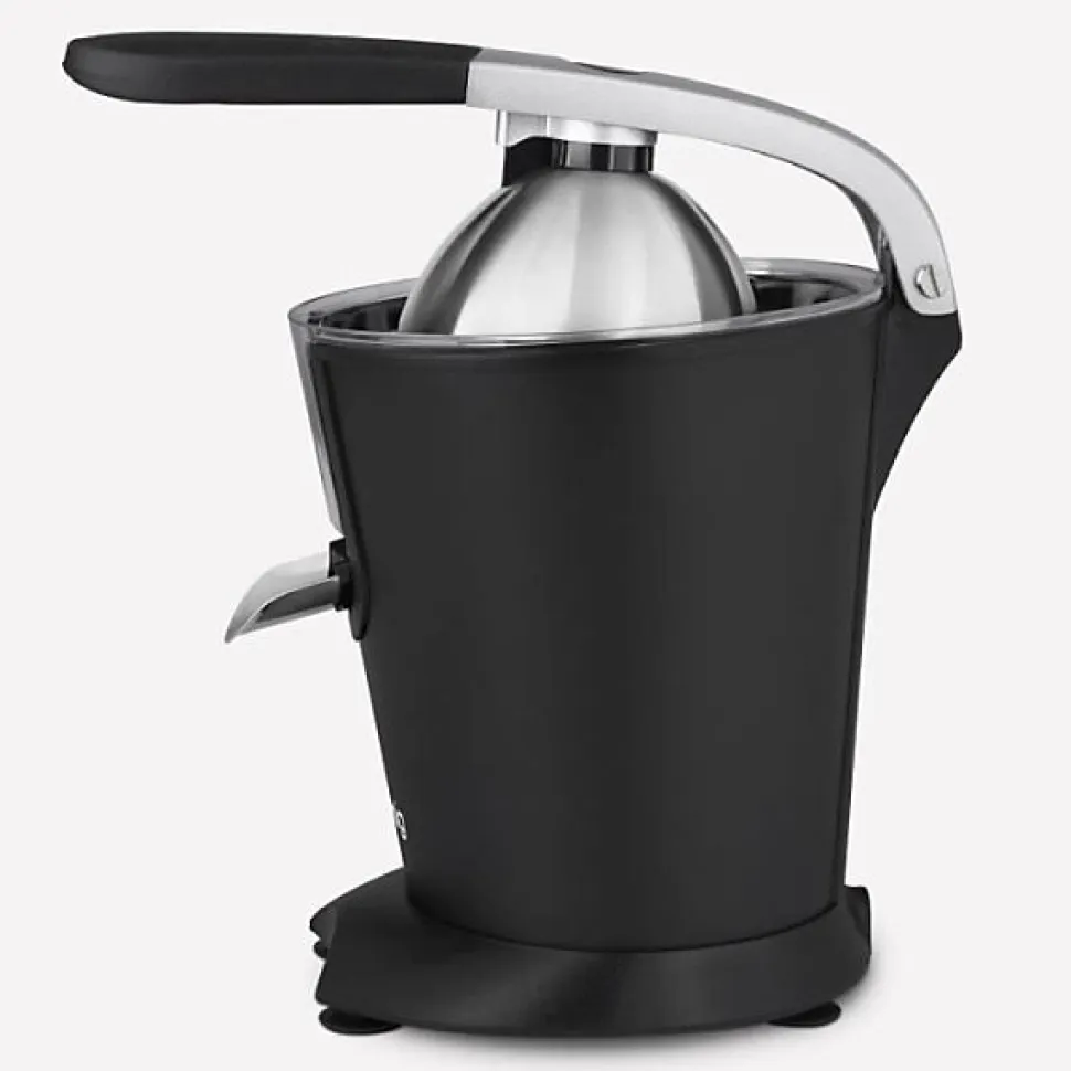 Presse Agrume Electrique - HKoeNIG - AGR82 - Electrique - 160 W - Appareil silencieux - Noir mat et acier inoxydable