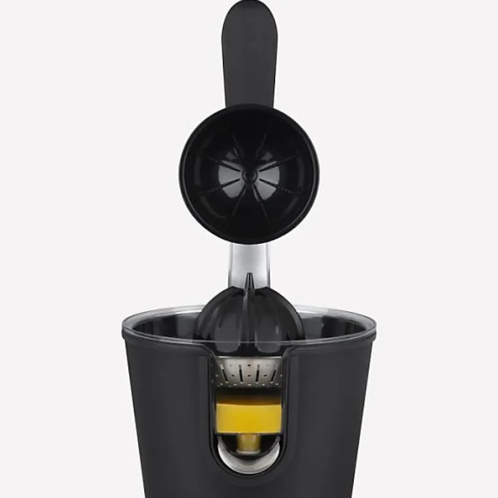 Presse Agrume Electrique - HKoeNIG - AGR82 - Electrique - 160 W - Appareil silencieux - Noir mat et acier inoxydable