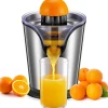 Presse Agrumes Electrique avec 2 Cônes Interchangeables 100W gris