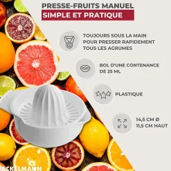 Presse-agrume manuel Fackelmann Colors Edition