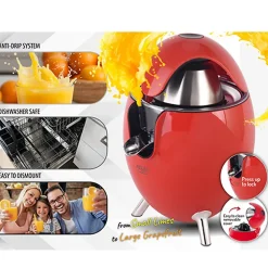 Presse-agrumes Adler AD 4013R, Puissance 800W, Système anti-goutte