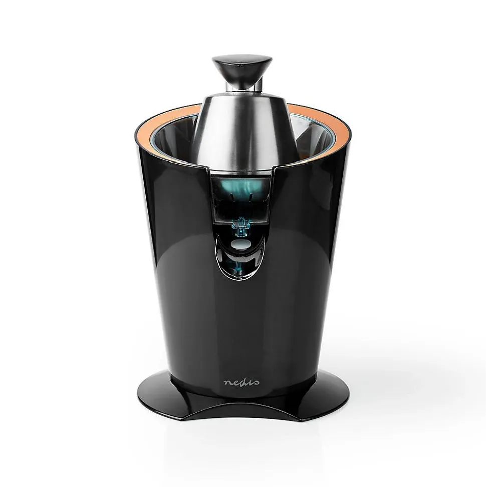 Presse-Agrumes Electrique 160W Plastique Noir Anti-Goutte NEDIS