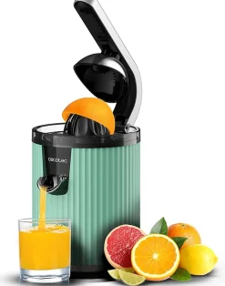 Presse-agrumes électrique rétro 600 W avec levier