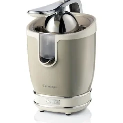 Presse-agrumes électrique Vintage - ARIETE - BEIGE - 85 Watt - Levier de pression - Bec verseur