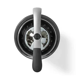 Presse-agrumes 100W Inox Silencieux Levier Bec Anti goutte 2 cones Haute Qualité NEDIS