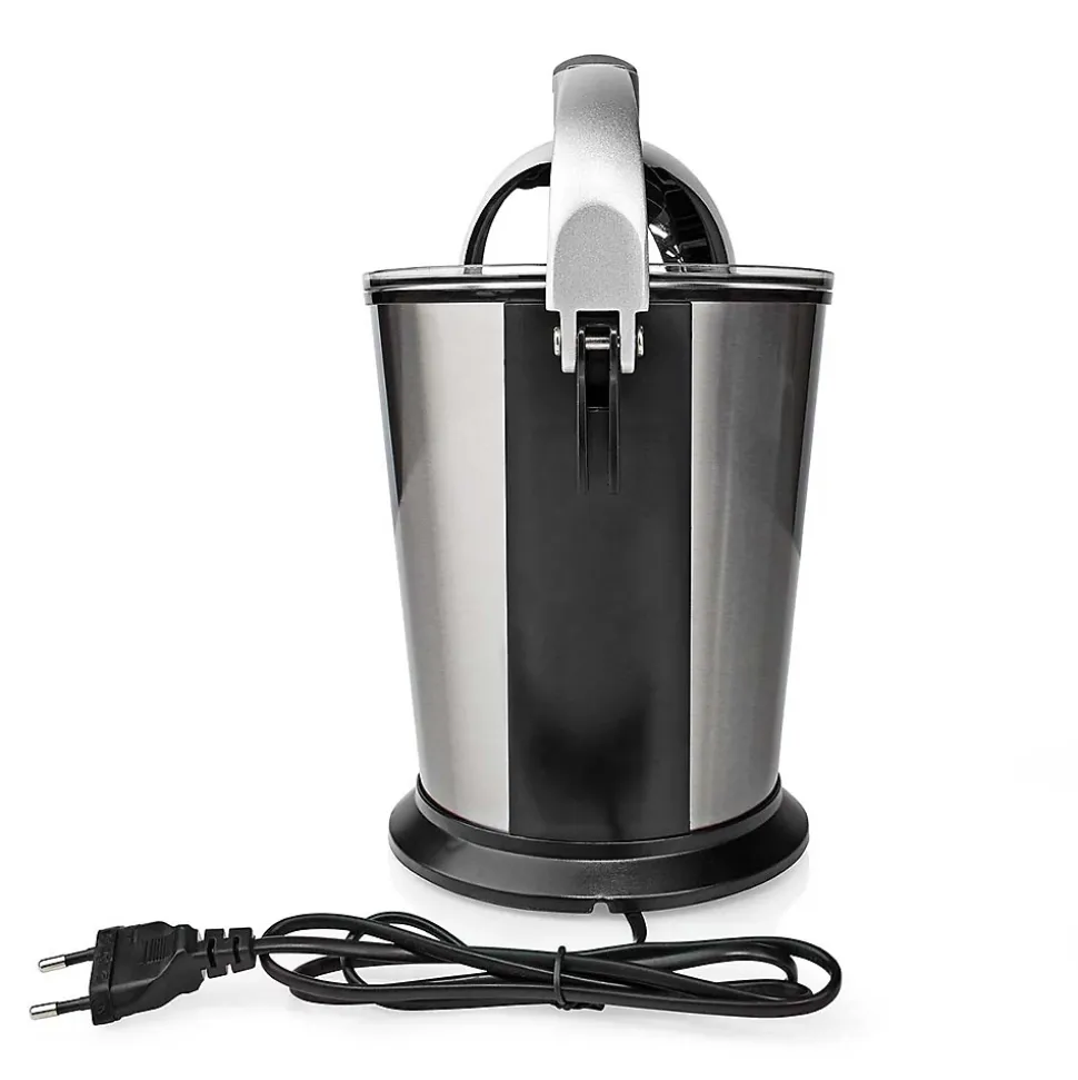 Presse-agrumes 100W Inox Silencieux Levier Bec Anti goutte 2 cones Haute Qualité NEDIS