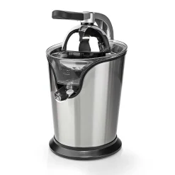 Presse-agrumes 100W Inox Silencieux Levier Bec Anti goutte 2 cones Haute Qualité NEDIS
