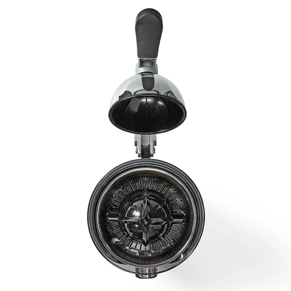 Presse-agrumes 100W Inox Silencieux Levier Bec Anti goutte 2 cones Haute Qualité NEDIS