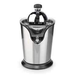 Presse-agrumes 100W Inox Silencieux Levier Bec Anti goutte 2 cones Haute Qualité NEDIS