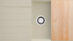 PRIMAGRAN Evier Cuisine en Granit Beige 90x50cm, Lavabo 1 bac + Kit de Vidage + Accessoires, Évier à Encastrer au meuble 60cm