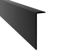 Profil de finition pour plan de travail noir L. 300 x l. 3,8 x H. 1,1 cm