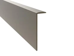 Profil de finition pour plan de travail beige L. 300 x l. 3,8 x H. 1,1 cm