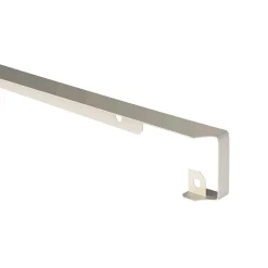 Profil de Jonction d'Angle 38mm Nordlinger Pro - Aluminium Blanc pour Plan de Travail