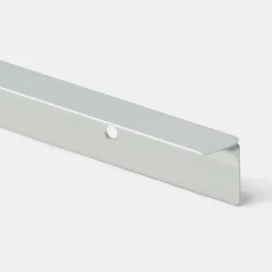 Profil de jonction pour plan de travail GoodHome Nantua Argent l. 23 mm x H. 23 mm