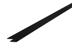 Profil de jonction pour plaque composite noir ép. 3 mm L. 122 cm