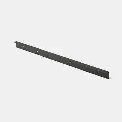 Profil de jonction pour plan de travail GoodHome Nantua Noir l. 23 mm x H. 23 mm