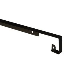 Profil plan de travail jonction bord à bord noir