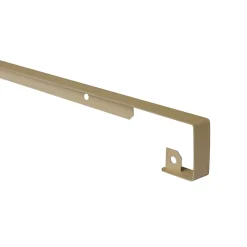 Profil plan de travail jonction bord à bord bois clair