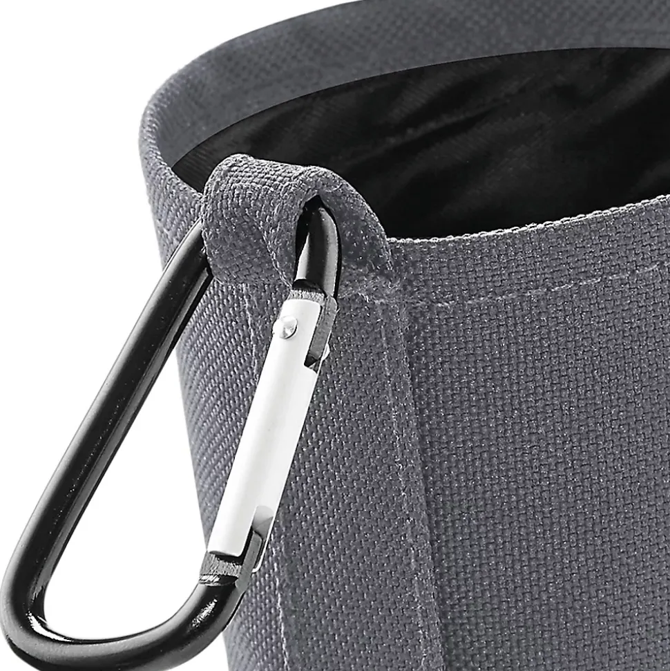 Quadra - Gourde et porte-gourde Graphite Grey (Taille unique)