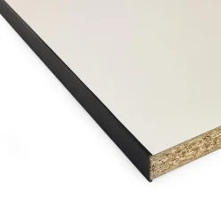 QUEST Profilé de finition pour meubles en PVC 18 mm - baguette de finition autocollante - gris, 5 m