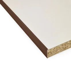 QUEST Profilé de finition pour meubles en PVC 18 mm - baguette de finition autocollante - gris foncé, 5 m