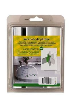 Raccord universelle de plinthe de cuisine Nordlinger 16/19 mm, gris