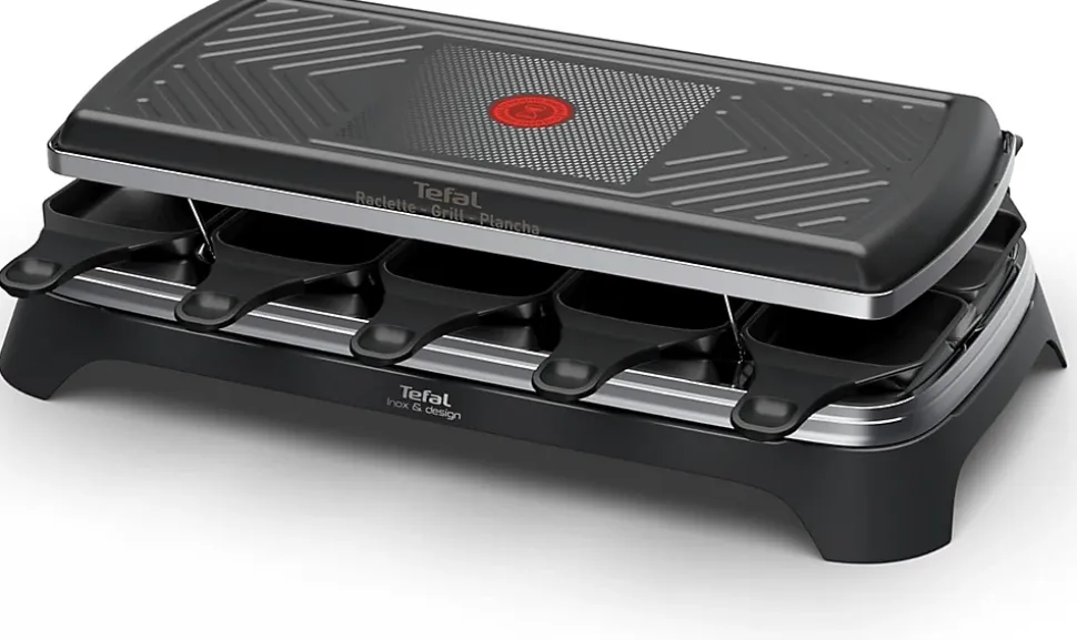 Raclette Grill Plancha 3 en 1 1350 W