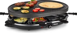Raclette Tristar 8 personnes 1200 W Noir
