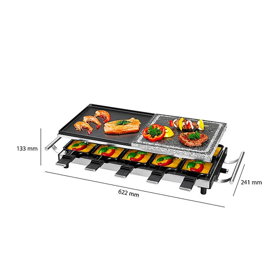 Raclette-gril 2 en 1 Proficook PC-RG 1144
