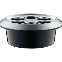 Rafraîchisseur de bouteilles konferenzboy argent/noir Alfi