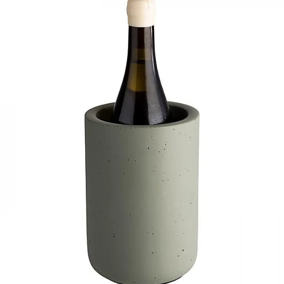 Rafraîchisseur de bouteille Element béton gris Aps - Vert