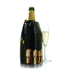 Rafraichisseur champagne noir Vacu Vin 38854606