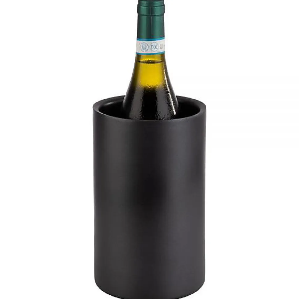 Rafraichisseur de bouteille en acier inoxydable - Noir Mat