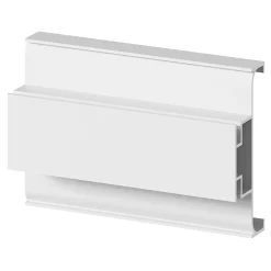 Rail central de colonne blanc H. 237 cm Caraway Innovo GoodHome