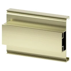 Rail central de colonne laiton brossé L. 237 cm Caraway Innovo GoodHome