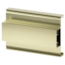 Rail central de colonne laiton H. 201 cm Caraway Innovo GoodHome