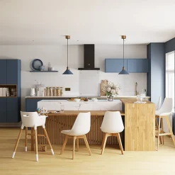 Rail de plan de travail laiton L. 300 cm Caraway Innovo GoodHome