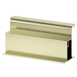 Rail d'extrémité de colonne laiton H. 201 cm Caraway Innovo GoodHome