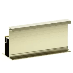 Rail d'extrémité de colonne laiton H. 201 cm Caraway Innovo GoodHome