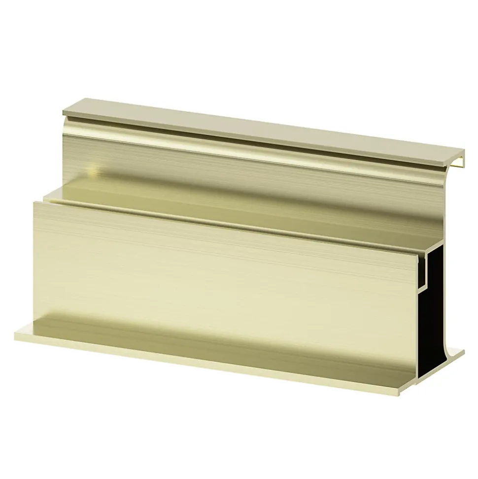 Rail d'extrémité de colonne laiton H. 219 cm Caraway Innovo GoodHome