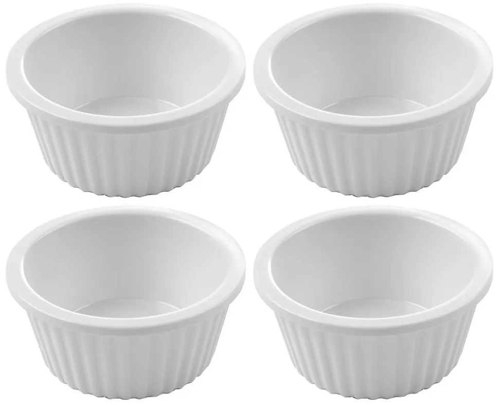 Ramequin - 4 pièces Fine Dine 35 ml 0,035L 60x(H)25 mm - Hendi