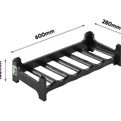 Range Bouteille Empilable en Plastique Solide