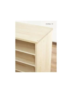 Range Bouteille En Pin Casier à Vin 42 Bouteilles Empilable /