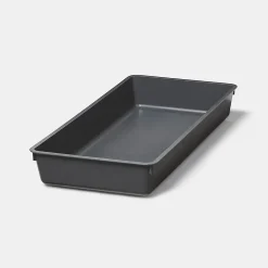 Range couverts GoodHome Nitaki gris 20 x 42 cm, 1 compartiment