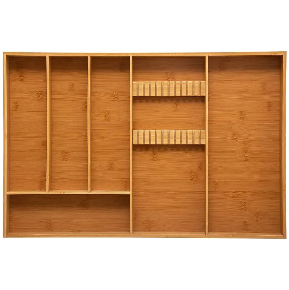 Range-couverts 3 compartiments Tidy Smart Bambou - 5Five